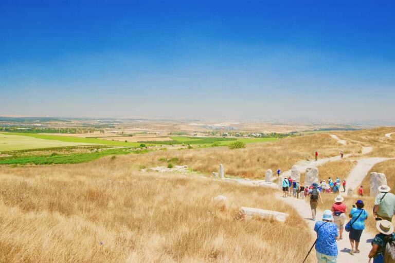 所有的勇士都要带著兵器过河争战（申命记三12-29）