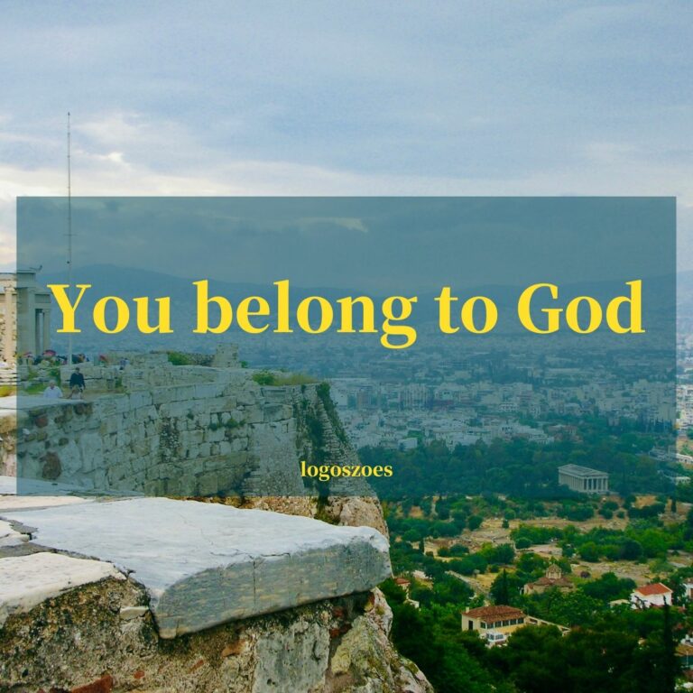 You belong to God (Ephesians 1:11-14)